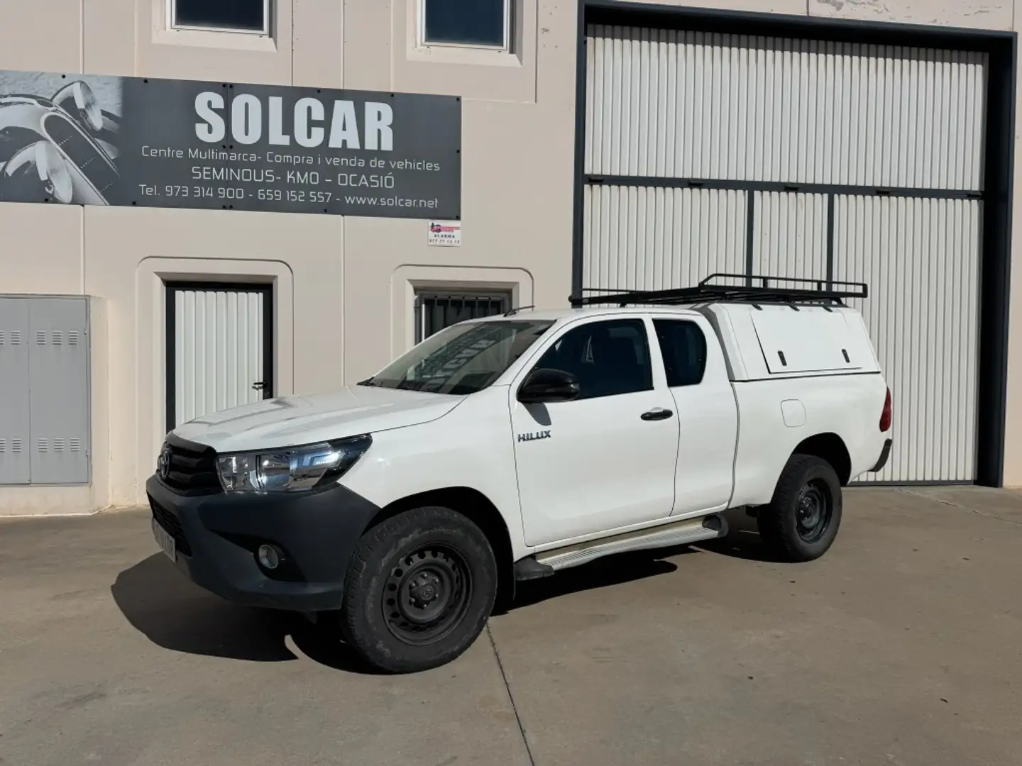 Toyota Hilux Cabina Extra GX Blanco - 1
