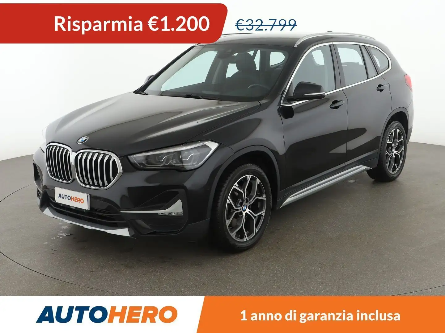 BMW X1 xDrive 18d xLine Nero - 1