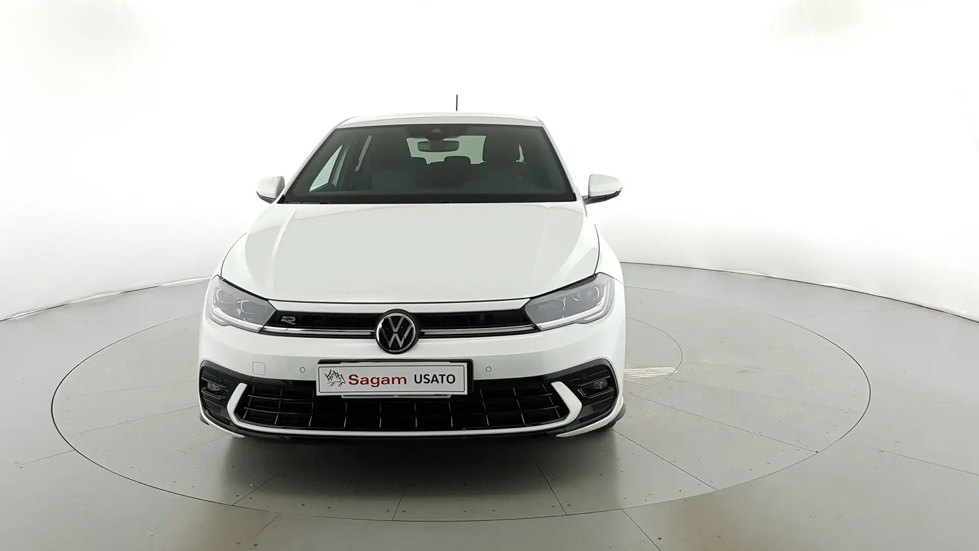 Volkswagen Polo 1.0 tsi R-Line 95cv dsg Bianco - 2