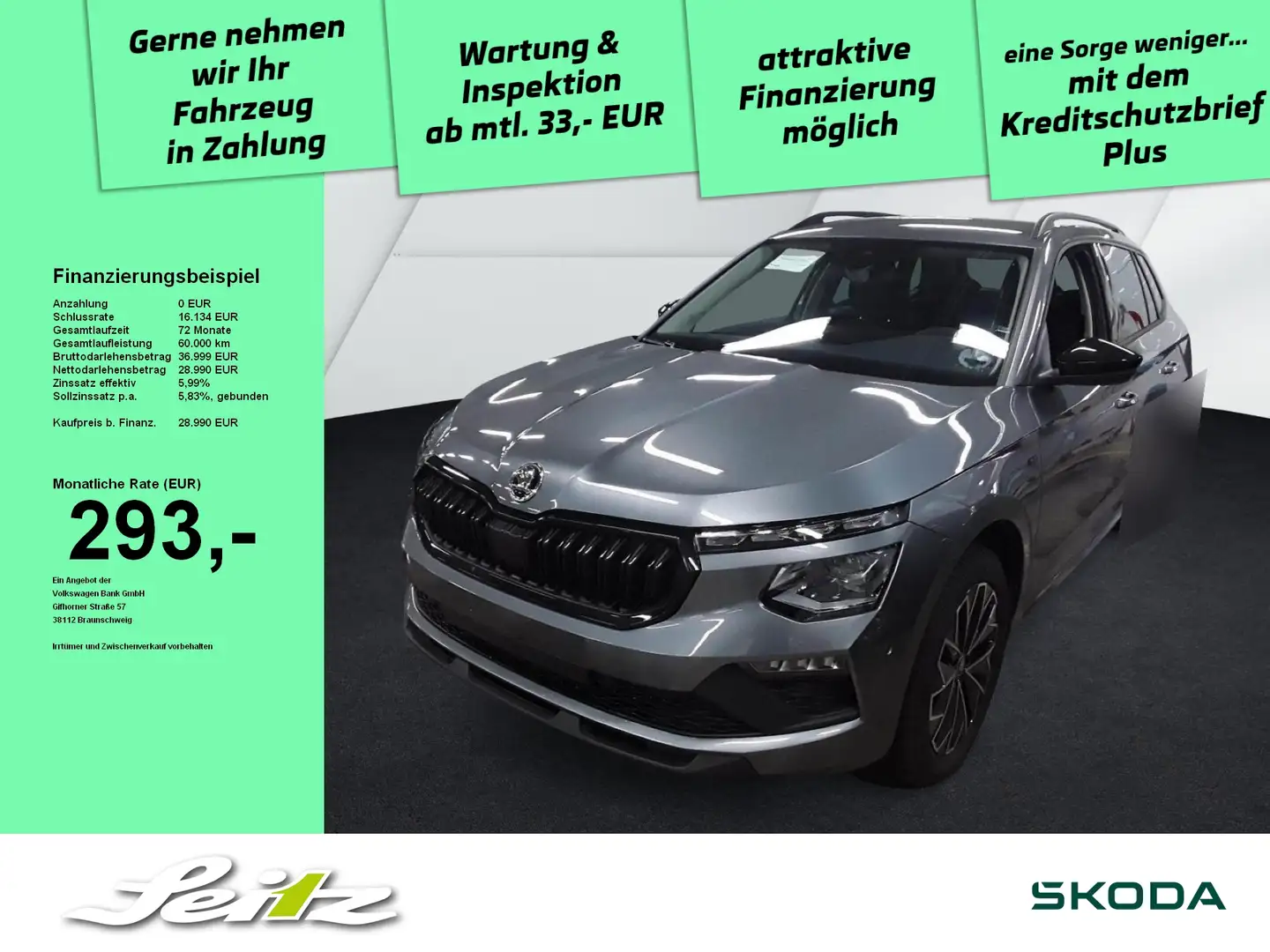 Skoda Kamiq 1.5 TSI Selection *AHK*MATRIX*KAMERA* Gris - 1