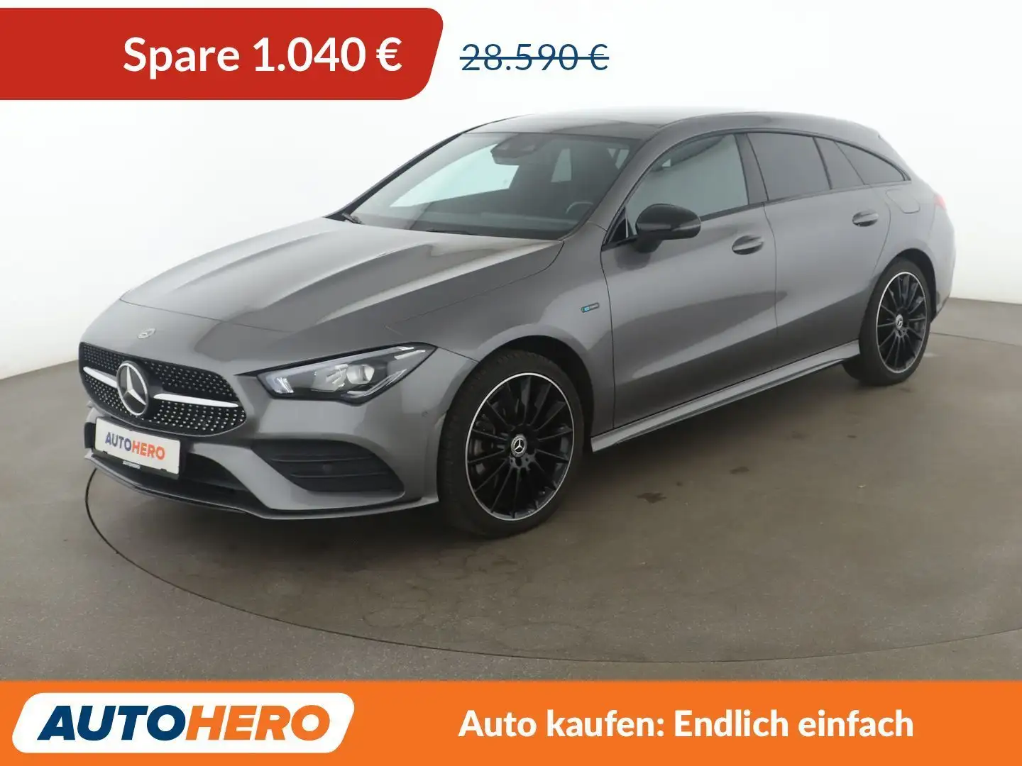 Mercedes-Benz CLA 250 CLA 250e Shooting Brake AMG Line Aut.*NAVI*LED*SHZ Grau - 1