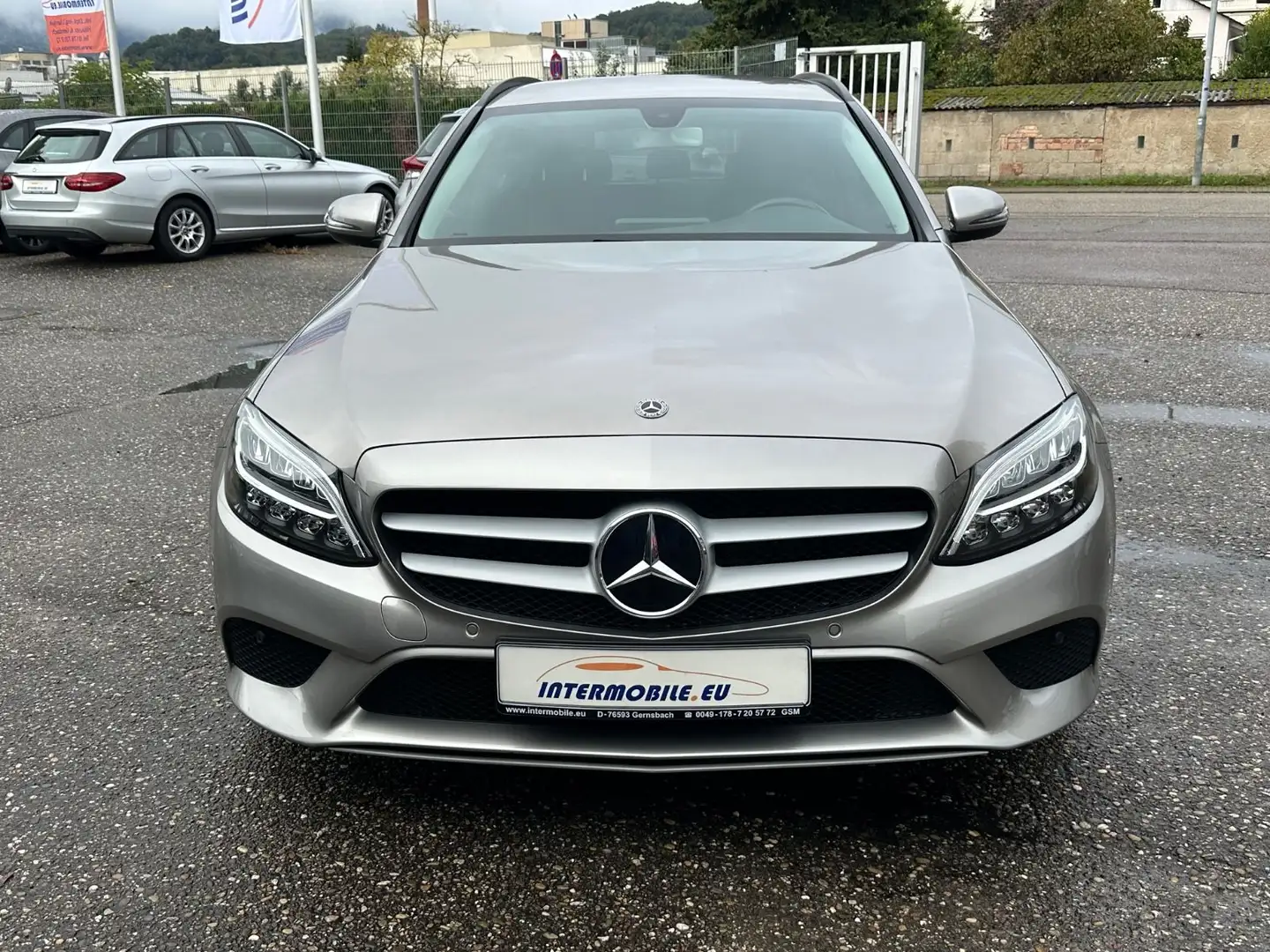 Mercedes-Benz C 180 T d LED Navi AC Leder AHK Kamera Euro6 Top* Silber - 2