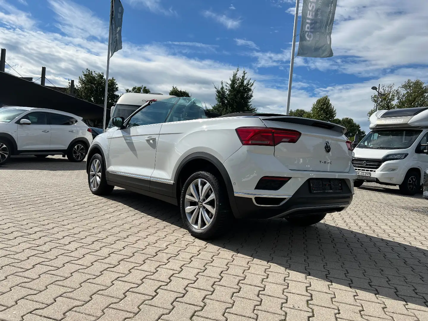 Volkswagen T-Roc Cabriolet 1.0 TSI Style *Navi Sitzh. DAB+* Weiß - 2