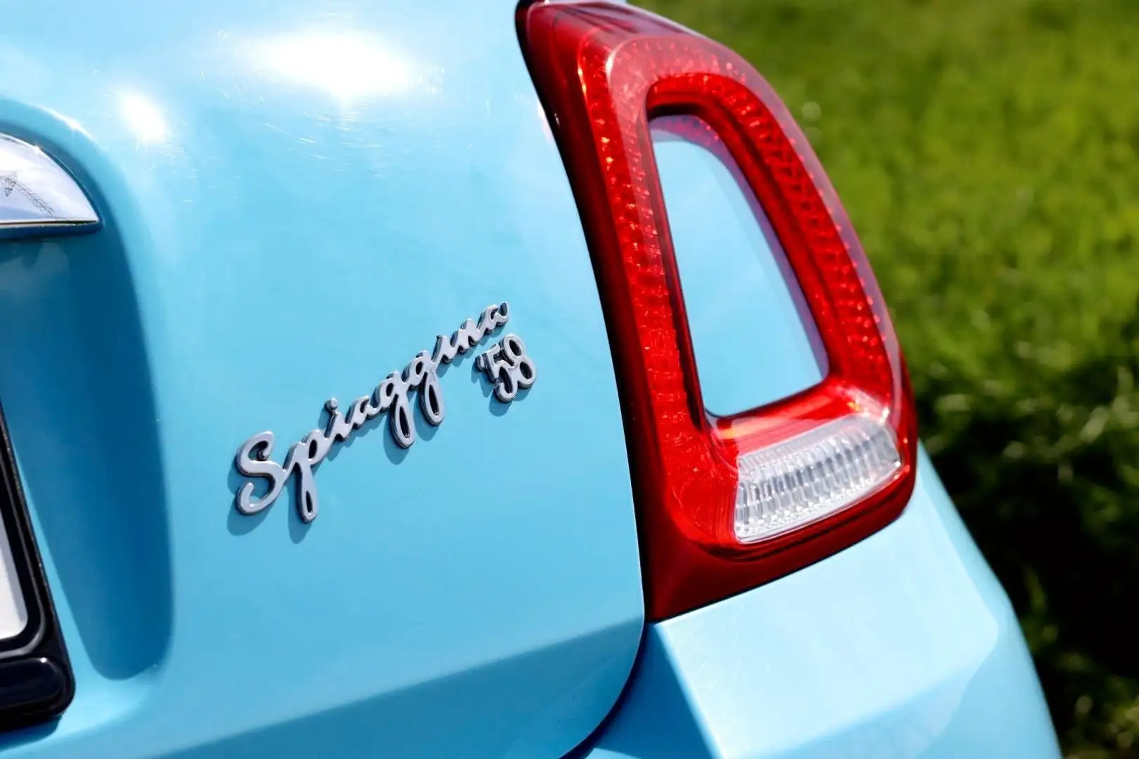 Fiat 500C 1.2 8V Spiaggina 58 Ellenator Cabrio Bleu - 2