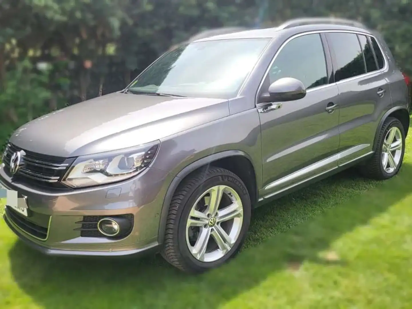 Volkswagen Tiguan 2.0TDI BMT Business 4M DSG 140 Gris - 2