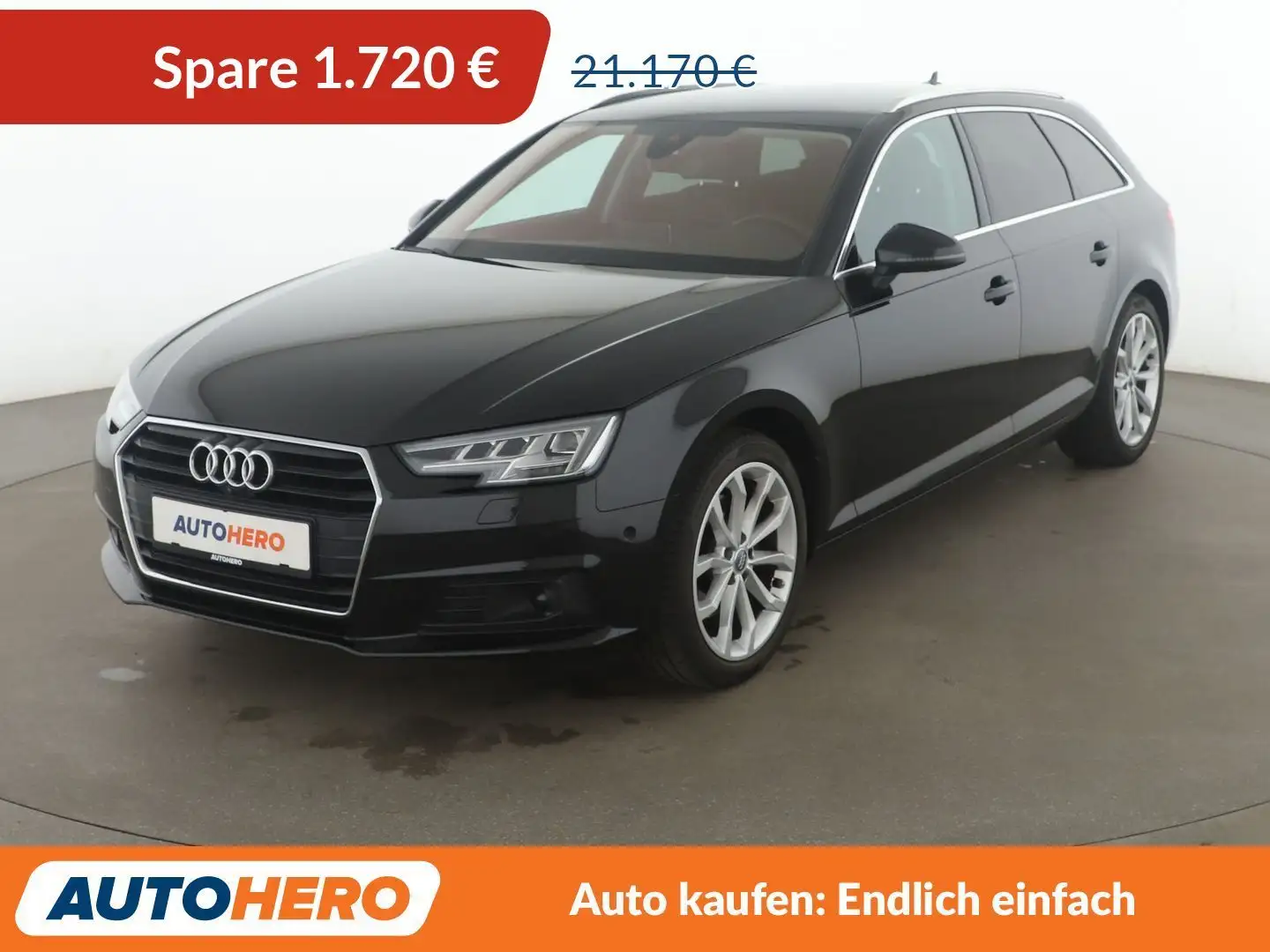 Audi A4 1.4 TFSI ACT Aut.*NAVI*LED*ACC*PLA*CAM*PDC* Noir - 1