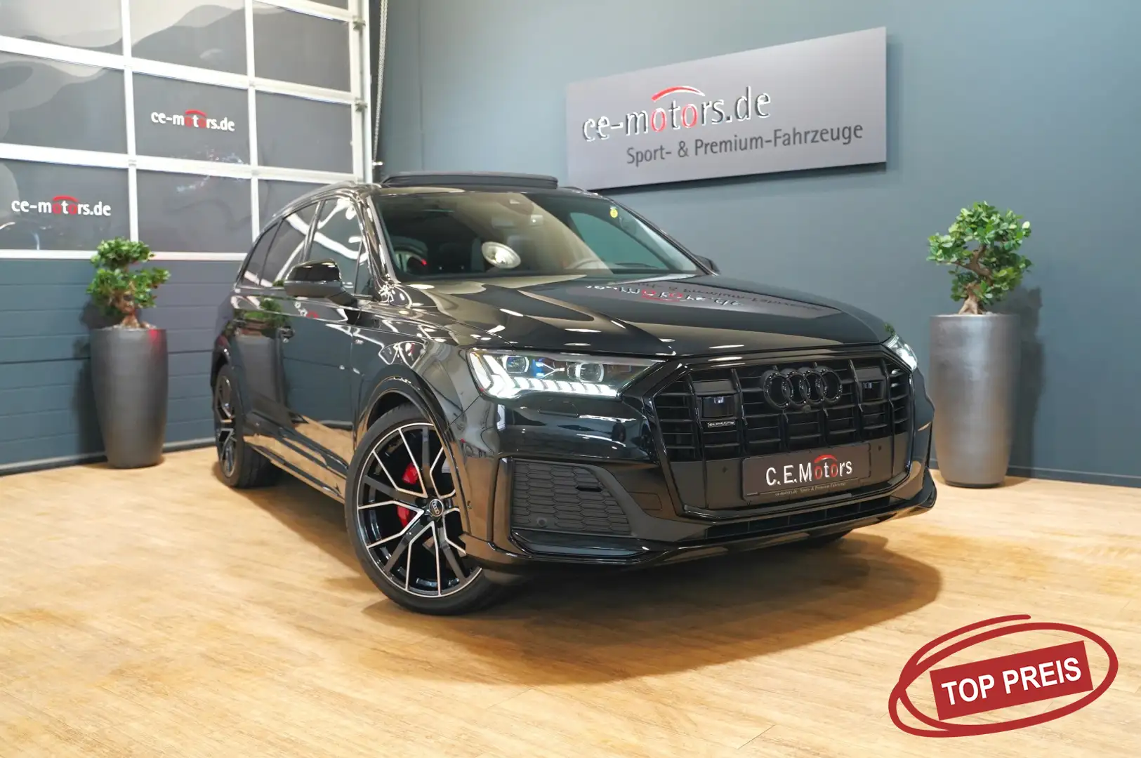 Audi Q7 Q7 QUAT S-Line*Competition Plus*Garantie 07/2028 Чорний - 1