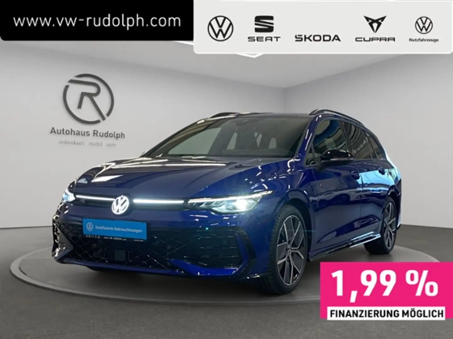 Volkswagen Golf Variant VIII Variant 1.5 TSI R-Line "Black Style" Blau - 1