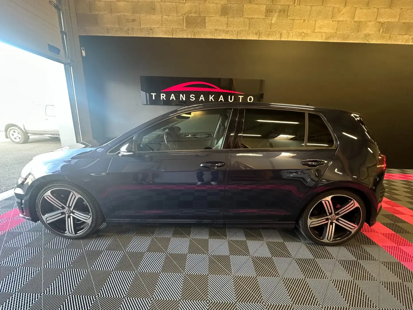 Volkswagen Golf R Bleu - 2