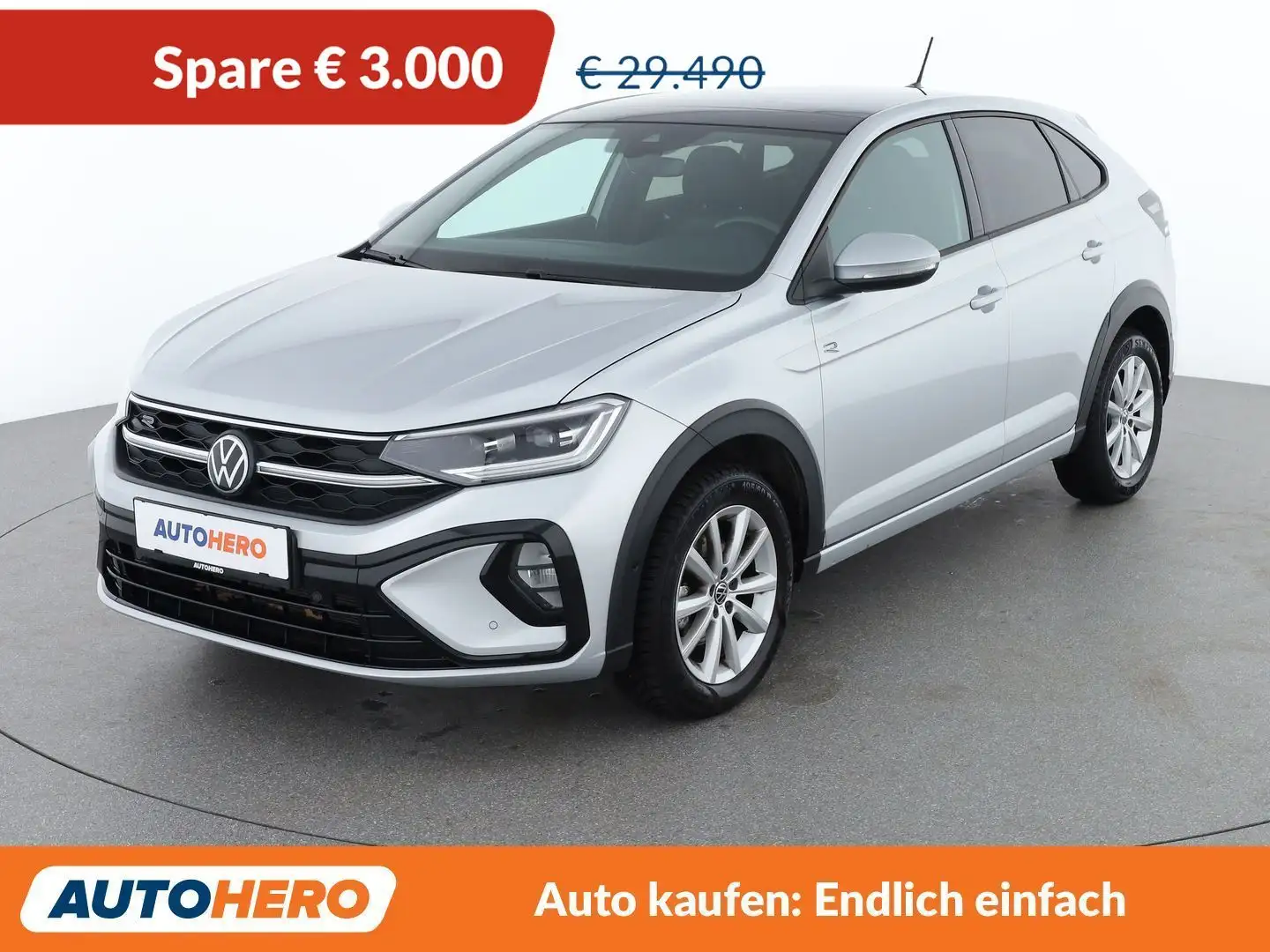 Volkswagen Taigo 1.5 TSI ACT R-Line Grau - 1