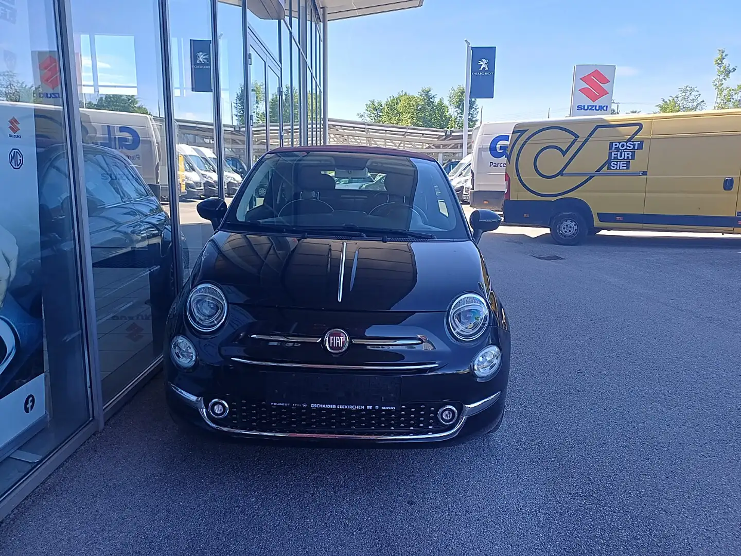 Fiat 500C ECO 1,2 69 Lounge Schwarz - 2
