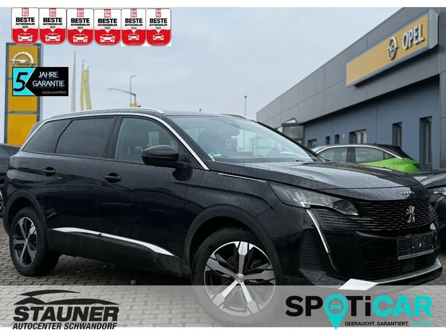 Peugeot 5008 Allure Pack PureTech EAT8 NAVI*PDC*KAMERA* Schwarz - 1