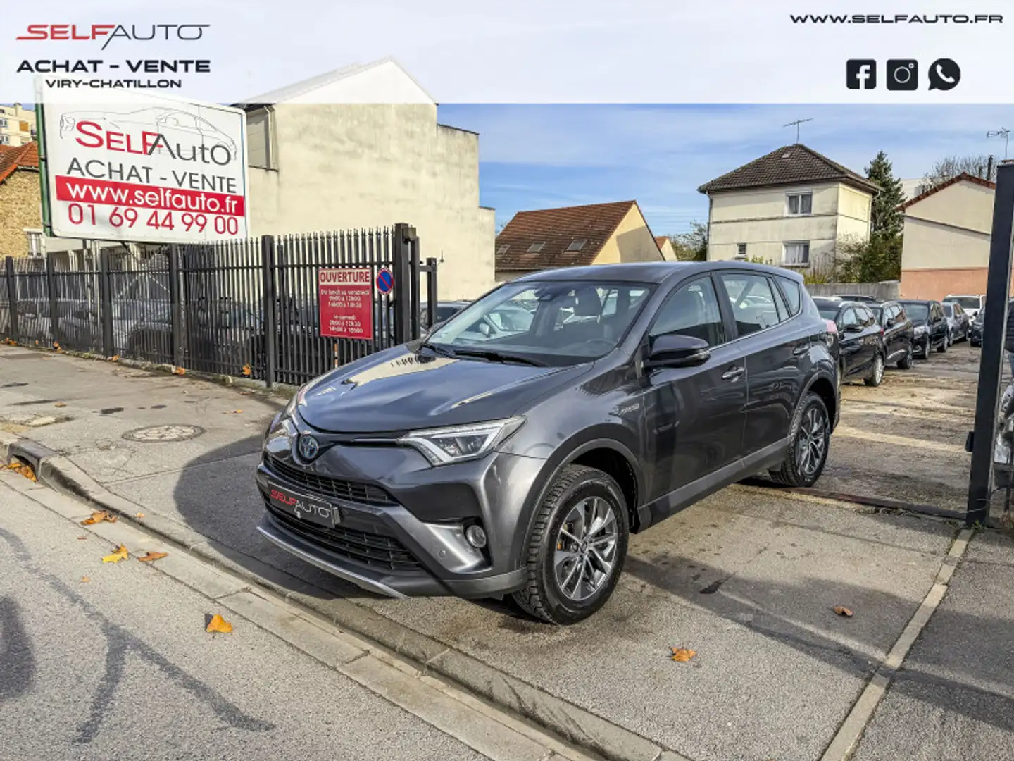 Toyota RAV 4 197 HYBRIDE DYNAMIC AWD CVT Grigio - 1