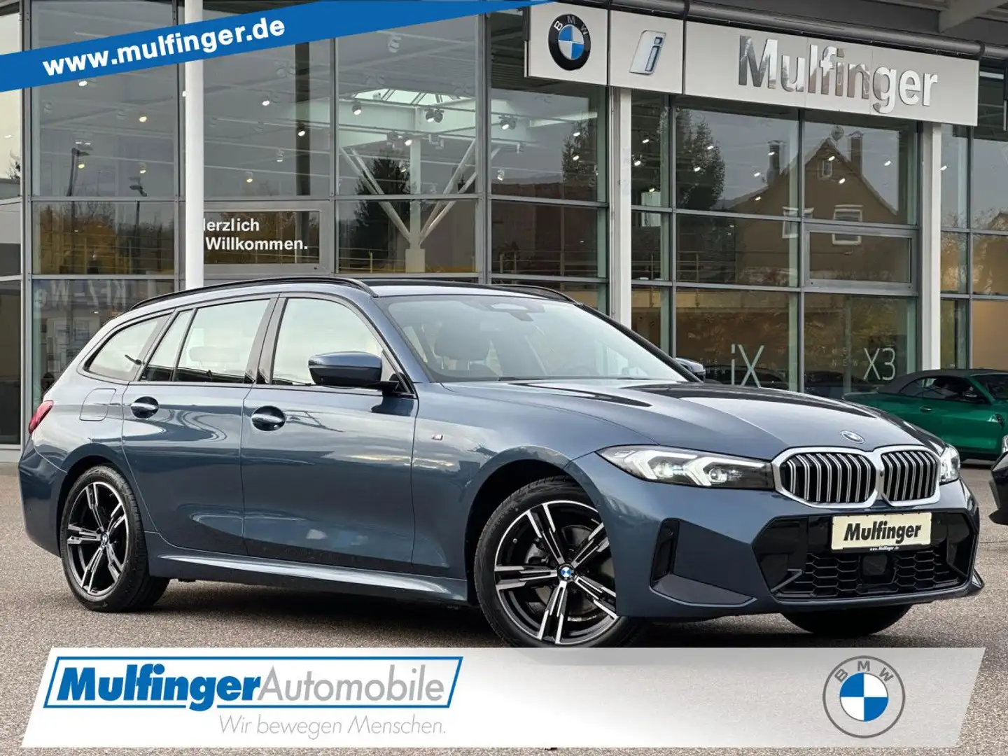 BMW 320 d xDrive T.M Sport FACELIFT ACC HUD SurView LED Blau - 1