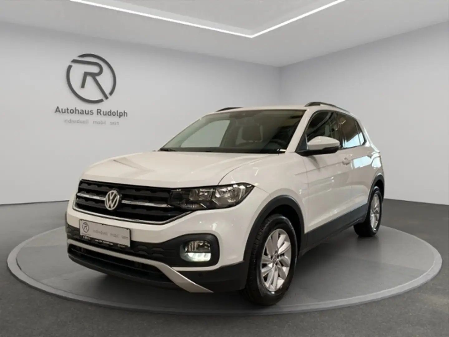 Volkswagen T-Cross 1.0 TSI DSG Life / Navi DAB+ Einparkhilfe Bílá - 2