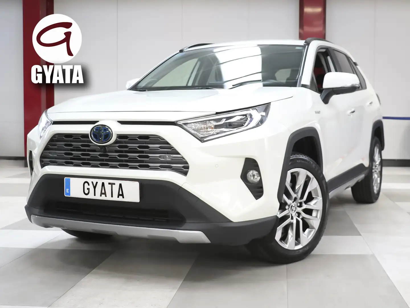 Toyota RAV 4 2.5 hybrid 2WD Luxury Blanc - 1