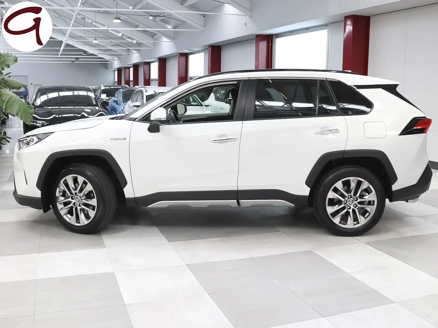 Toyota RAV 4 2.5 hybrid 2WD Luxury Blanc - 2