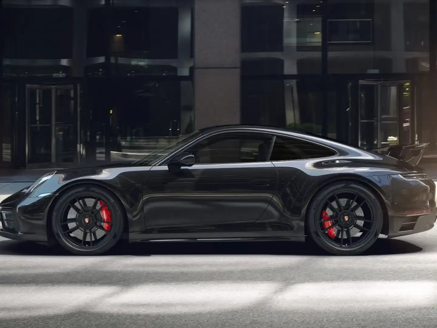 Porsche 992 coupe 3.0 carrera 4 gts auto Nero - 2