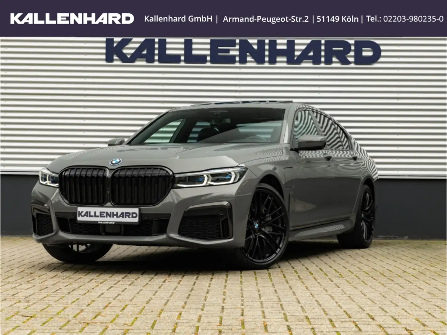 BMW 745 e M Sport Lim Laserlicht H/K-DRIV.ASSIS+ Grau - 2