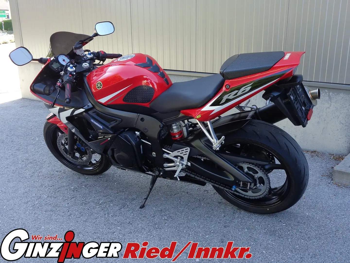 Yamaha YZF-R6 Rouge - 2