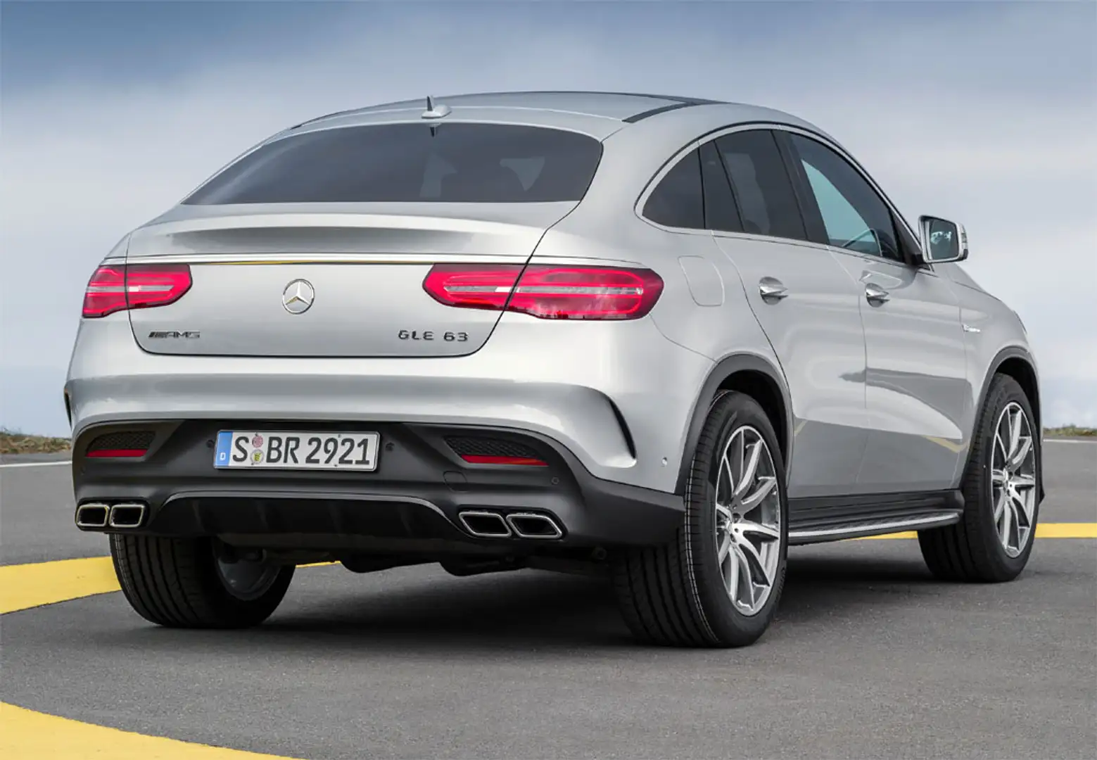 Mercedes-Benz GLE 43 AMG Coupé 4Matic Aut. Gris - 2