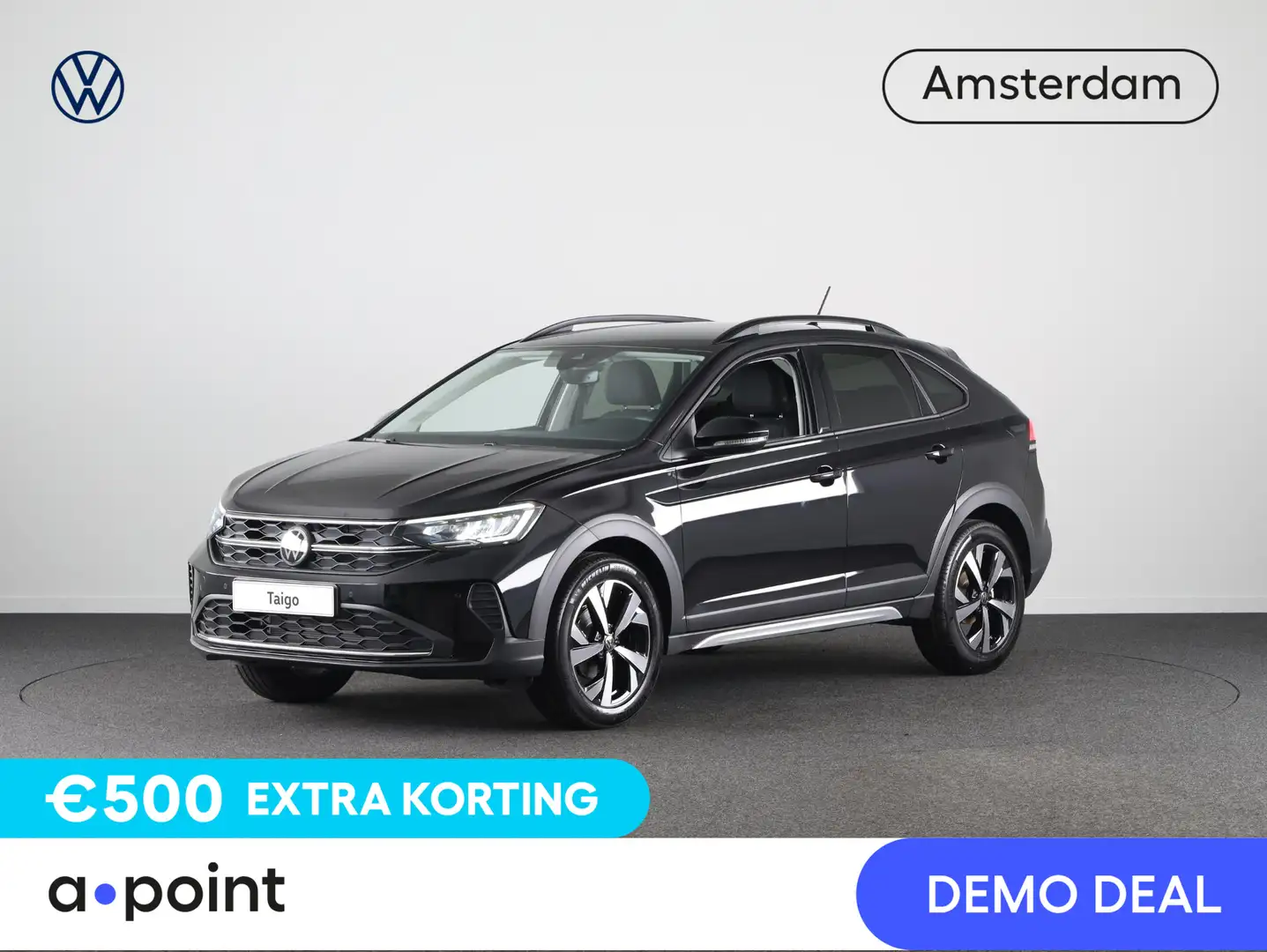 Volkswagen Taigo Oranje Edition 1.0 85 kW / 116 pk TSI CUV 7 versn. Zwart - 1