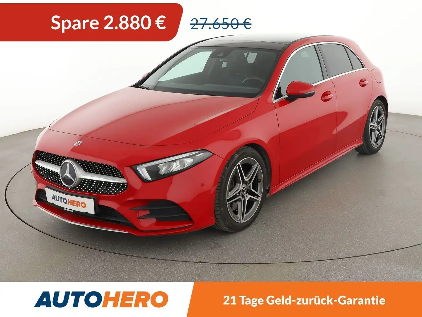 Mercedes-Benz A 250 A 250 Aut.*NAVI*LED*TEMPO*CAM*PDC*SHZ* Rot - 1