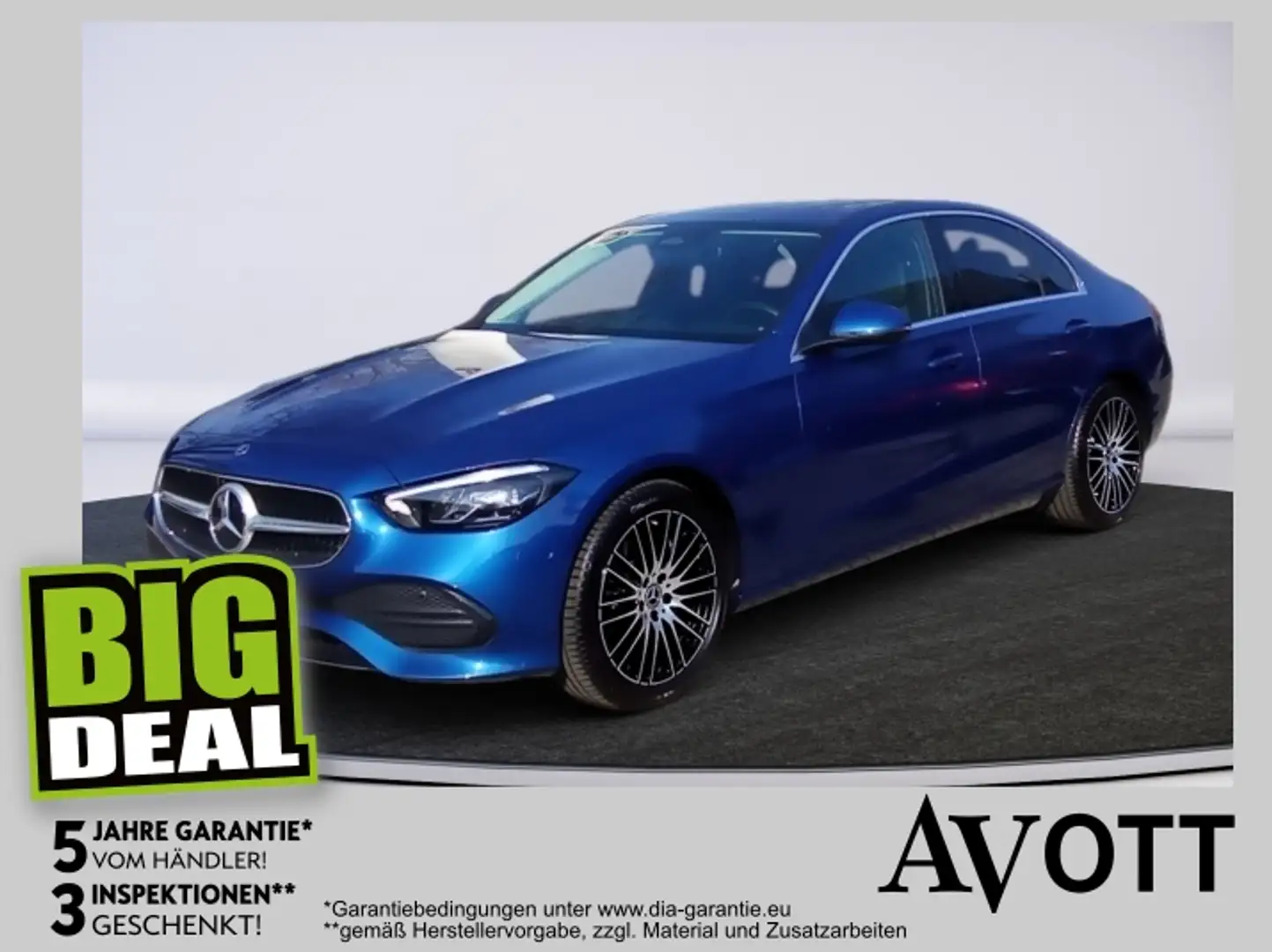 Mercedes-Benz C 200 d Avantgarde Blau - 1