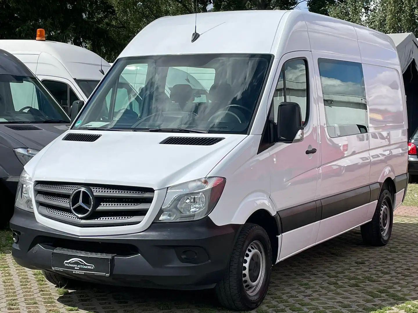 Mercedes-Benz Sprinter 316 CDI/L2/H2/MixTo/KLIMA/AHK/1.H/TOP Blanc - 2