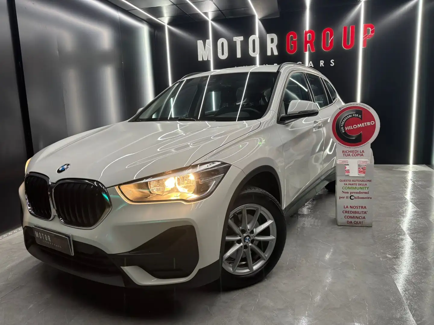 BMW X1 X1 xDrive20d Blanc - 1
