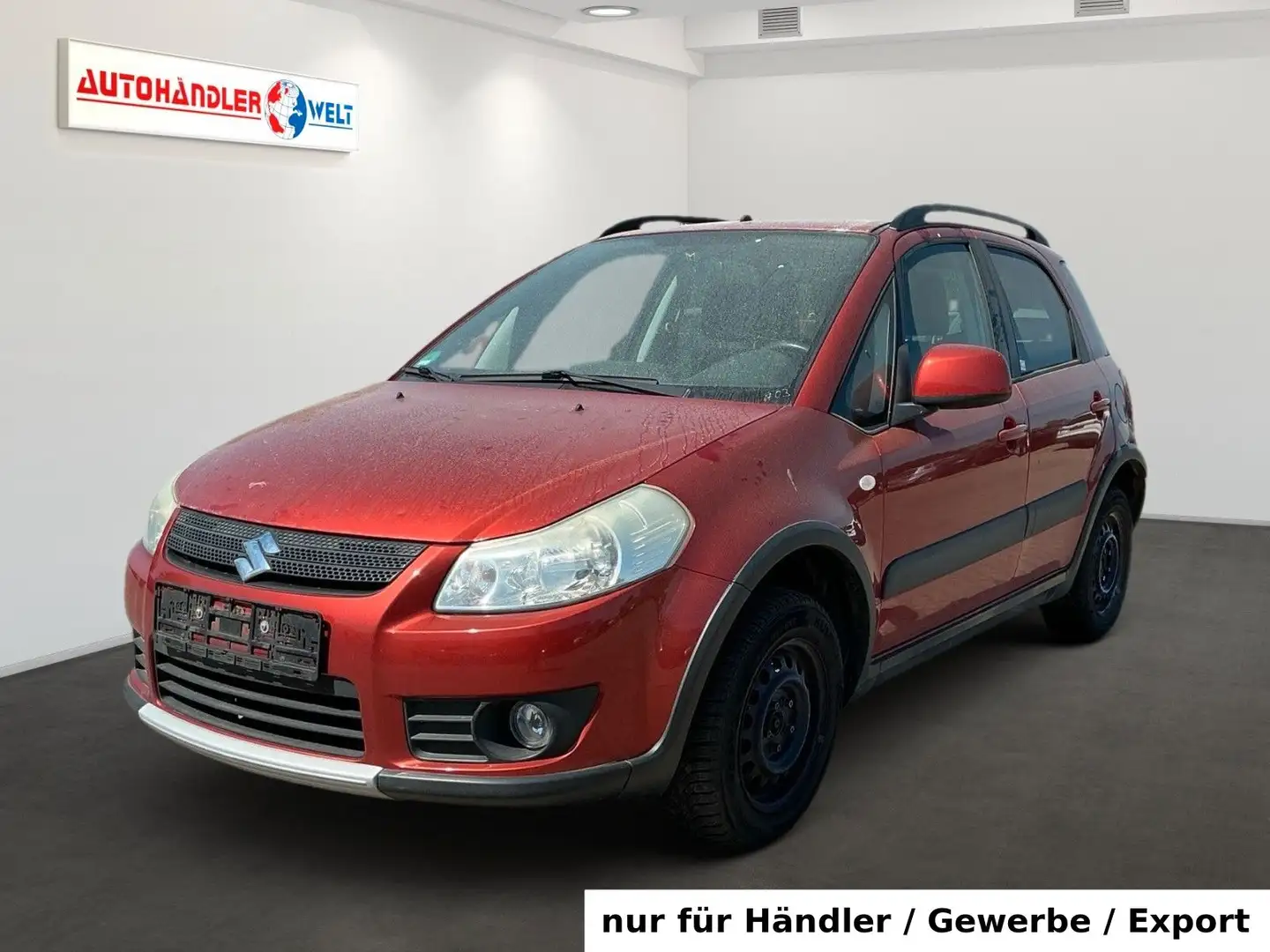 Suzuki SX4 1.6 VVT 4x4 Club Klimaauto. AHK Czerwony - 1