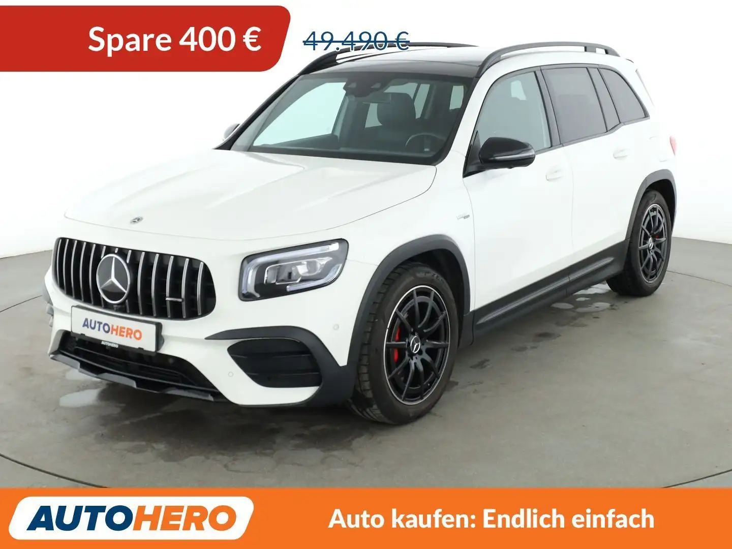 Mercedes-Benz GLB 35 AMG GLB 35 AMG 4Matic Aut.*PANO*360CAM*ACC*NAVI* Weiß - 1