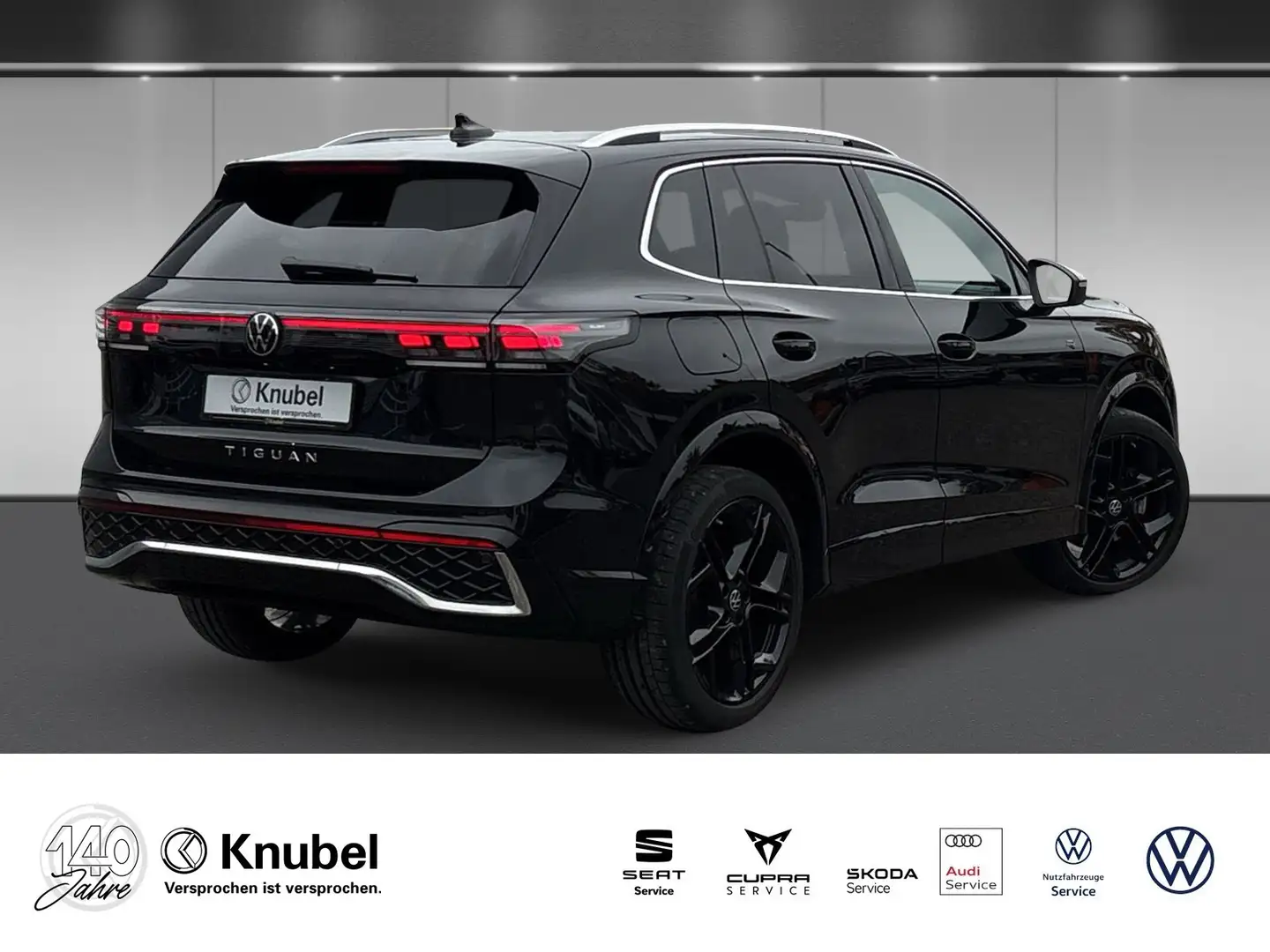 Volkswagen Tiguan R-Line 2.0 TDI DSG 20" AHK Navi Keyless LED+ Schwarz - 2