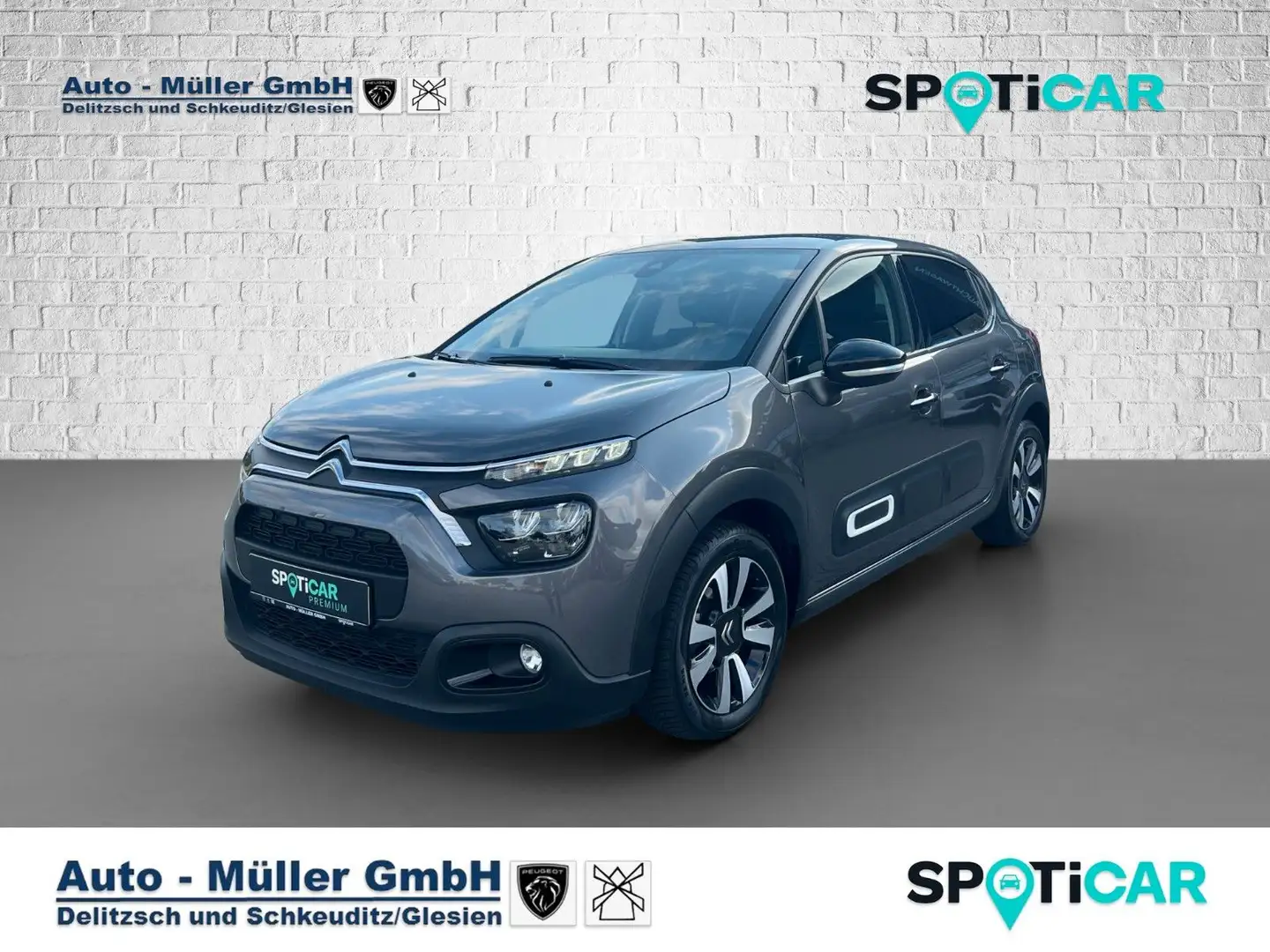 Citroen C3 PureTech 110 Max /Navigation/LED Grau - 1