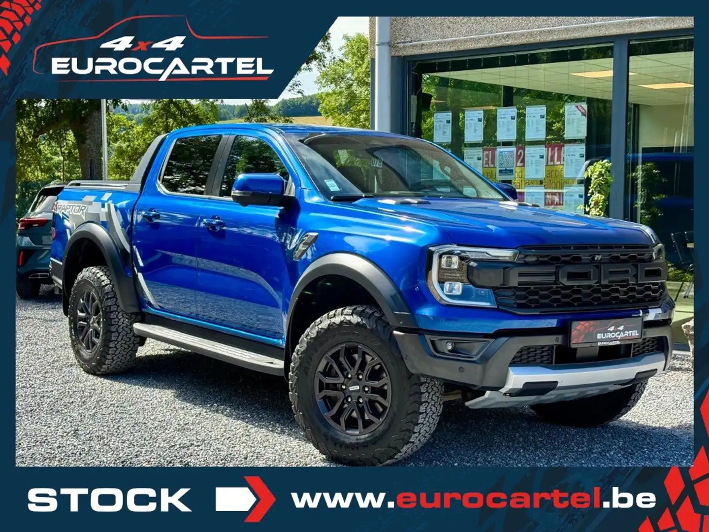 Ford Ranger Raptor 2.0 BiT 210 CV | RAPTOR | VOLET | 46.116 € HTVA Bleu - 1