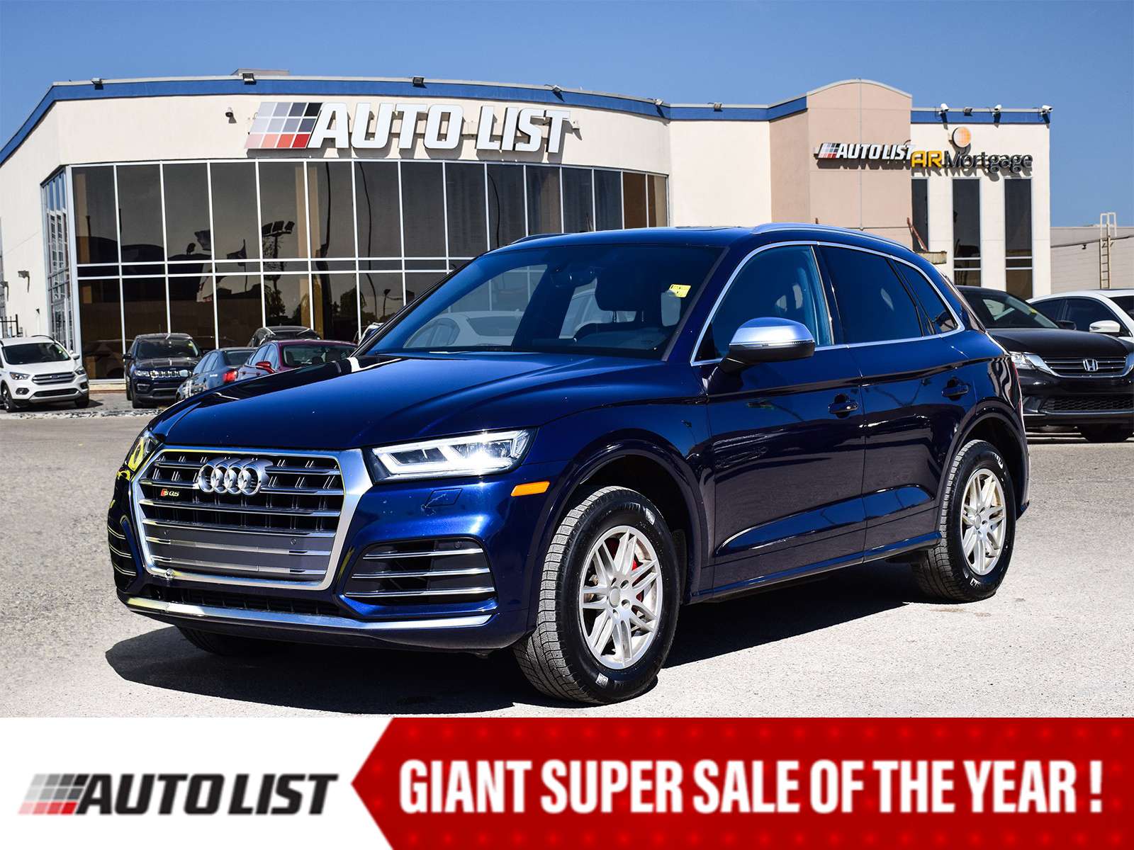 2019 Audi SQ5 PROGRESSIV*QUATTRO*AWD*PANOROOF*LEATHER*NAVIGATION