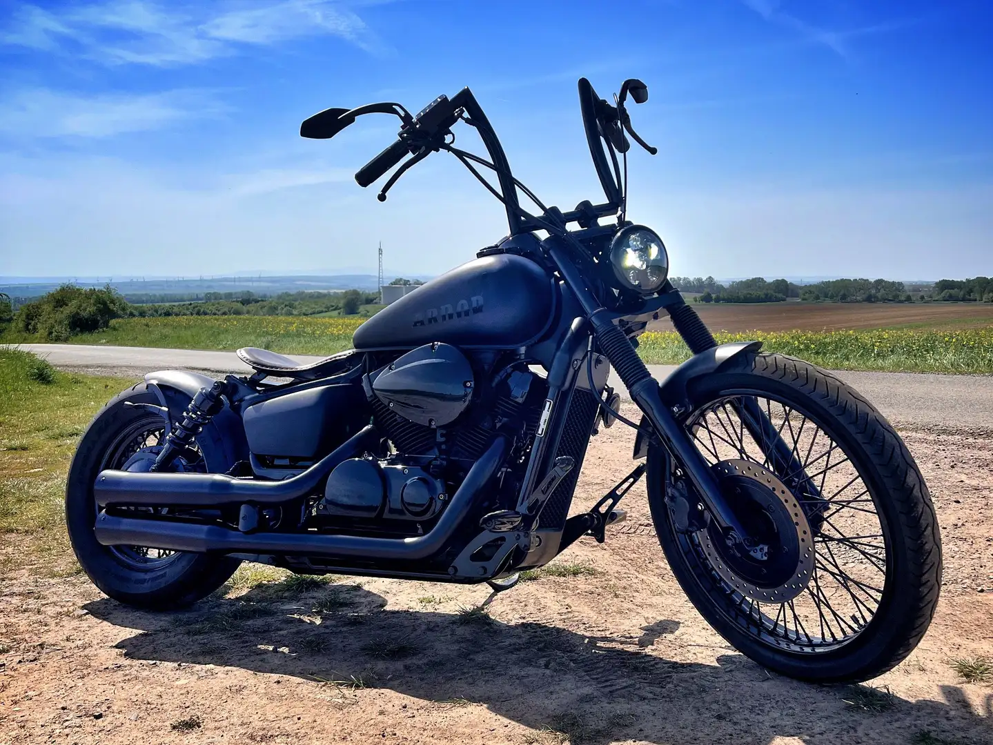 Honda VT 750 Spirit Negru - 1