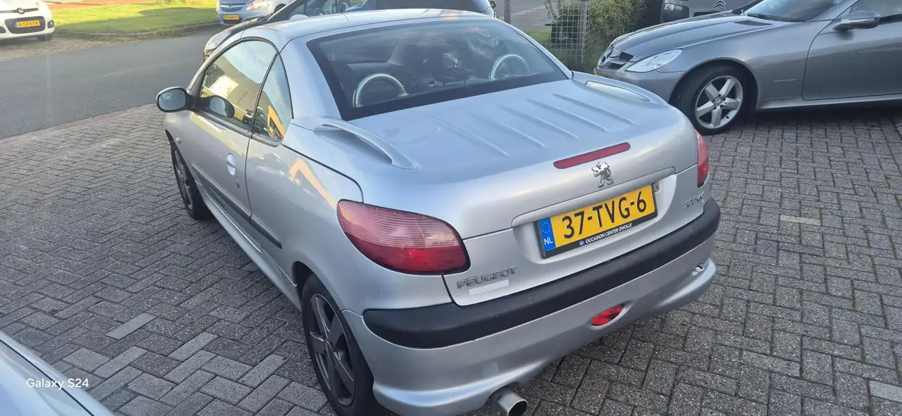 Peugeot 206 CC 2.0-16V💢€899,-💢ingeruild-apk-dak werkt- verwach, foto 6