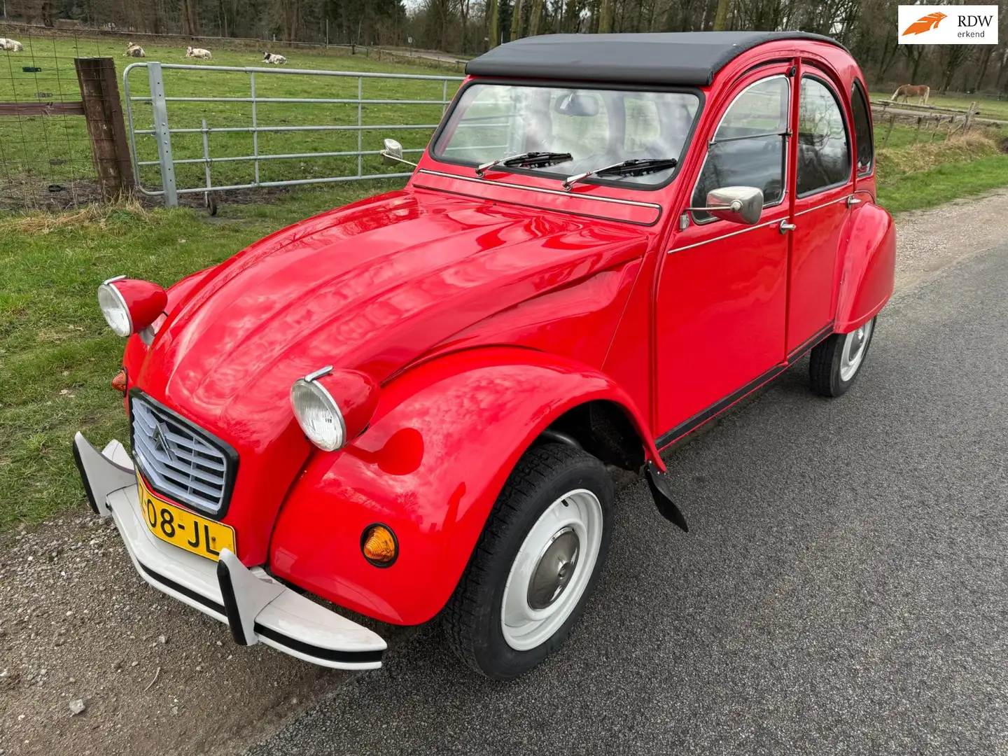 Citroen 2CV 2CV6 Special compleet gerestaureerd Rood - 1