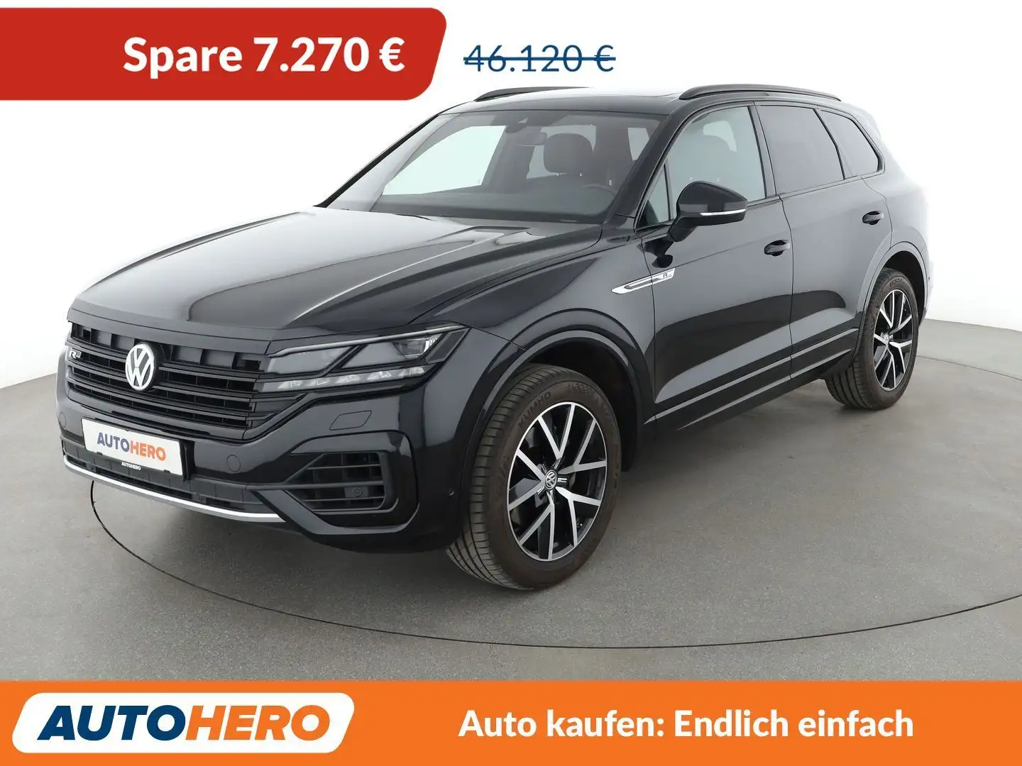 Volkswagen Touareg 3.0 V6 TDI R-Line 4M Aut.*NAV*MATRIX*TEMPO*CAM*PDC Negro - 1