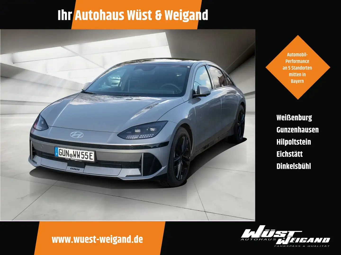 Hyundai IONIQ 6 Ioniq 6 4WD Technik-P+SHD Silber - 1