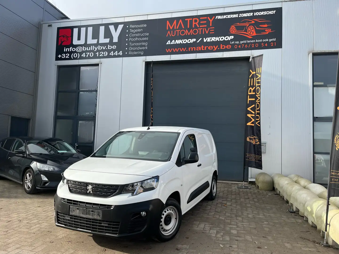 Peugeot Partner 1.6bluehdi scherm/airco/cruisecontrol 10.500€ Bianco - 1