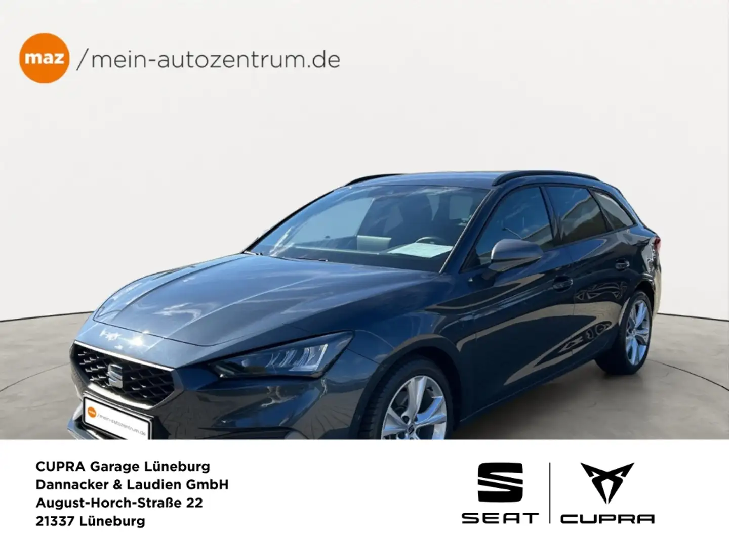 SEAT Leon 110 kW Sportstourer 2.0 TDI FR Alu LED AHK Kamera Grau - 1