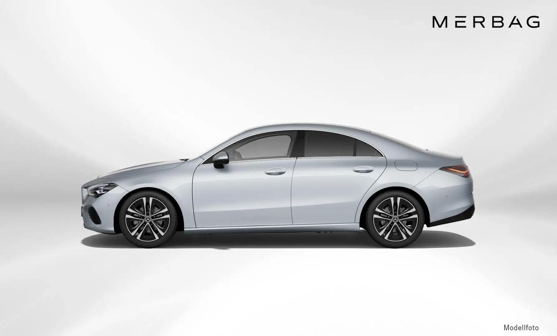 Mercedes-Benz CLA 200 d Coupé Silber - 2