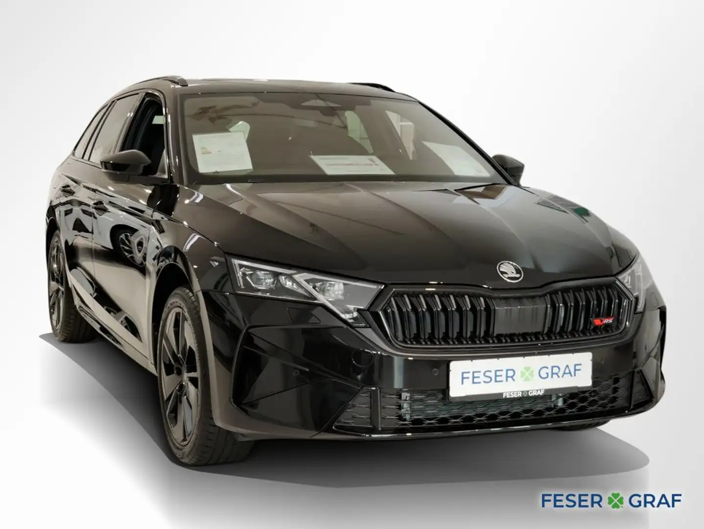 Skoda Octavia Combi 2.0 TSI RS DSG AHK Matrix Pano Rüka Schwarz - 2
