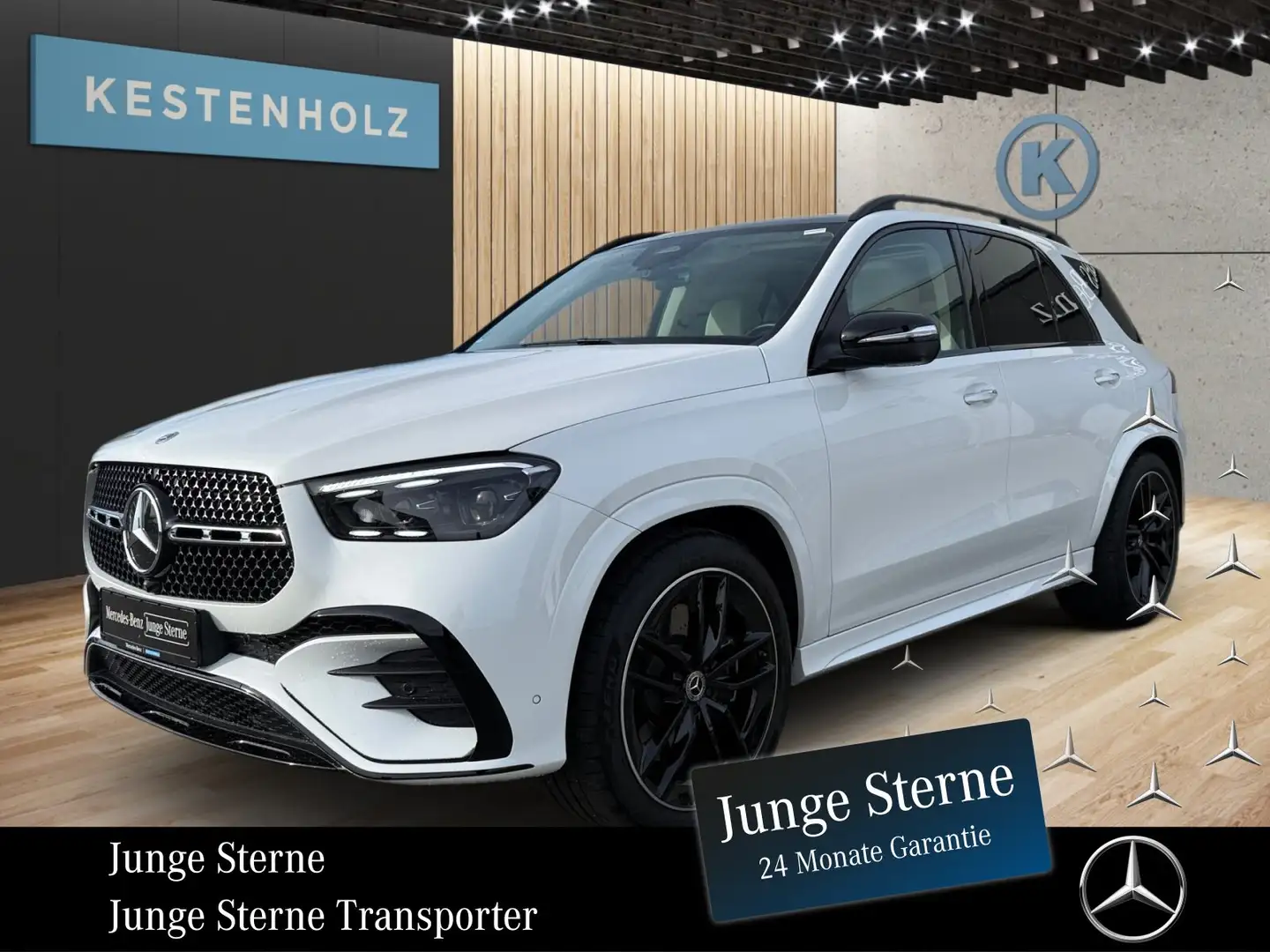 Mercedes-Benz GLE 450 GLE 450 4MATIC *AMG*NIGHT*AHK*360°KAM*PANO* Weiß - 1