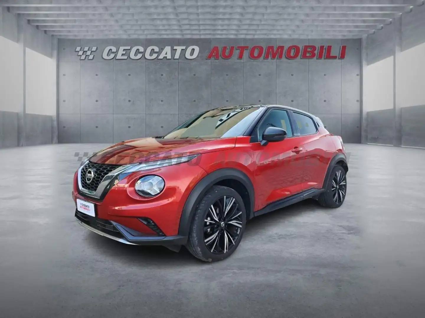 Nissan Juke Juke 1.0 dig-t N-Design 117cv dct Rosso - 1