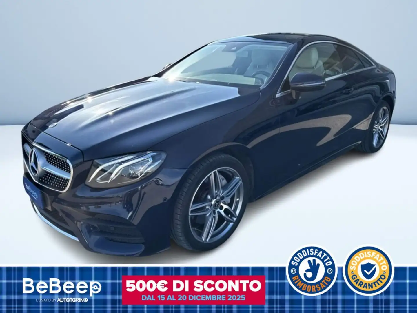 Mercedes-Benz E 220 E COUPE 220 D PREMIUM 4MATIC AUTO Blau - 1