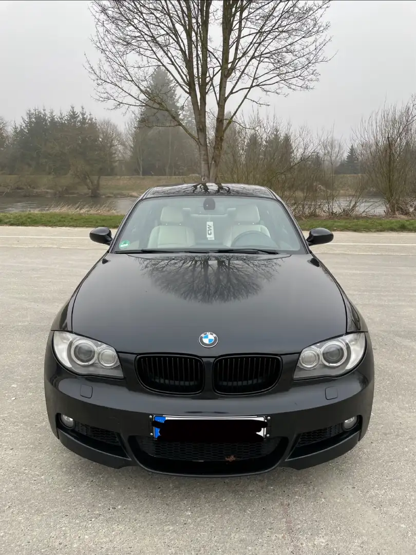 BMW 123 BMW E82 123d Coupé Fekete - 1