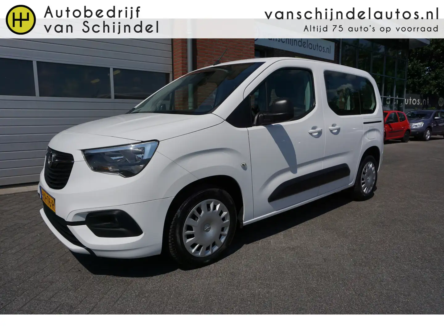 Opel Combo Tour 1.2 Turbo L1H1 Edition 5 PERSOONS - PARKEERSE Wit - 1